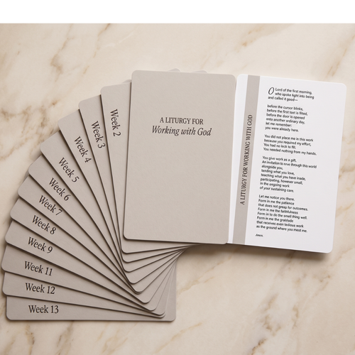 Ambassador Journal Liturgical Prayer Card